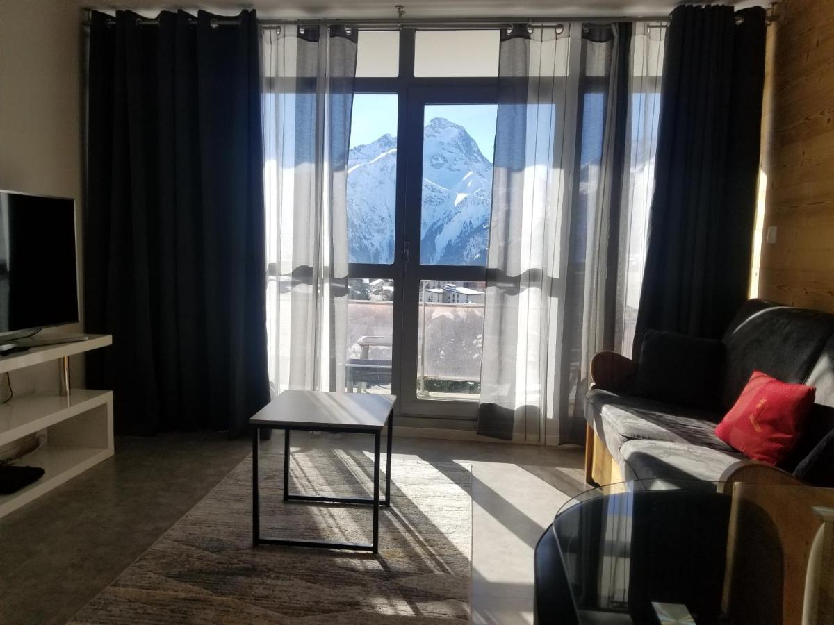 Magnifique Vue Centre Station Appartement Les Deux Alpes Buitenkant foto